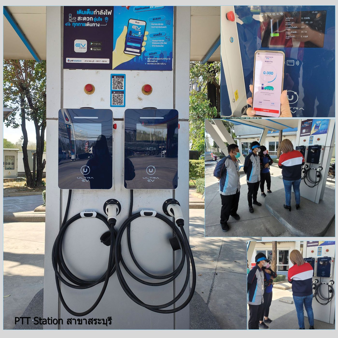 SECT chargers installed in Saraburi